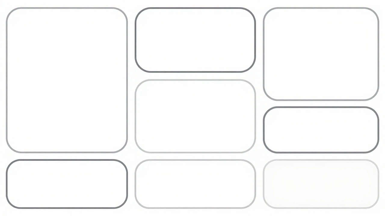 Щедрые пробелы и единый стиль: текст и кнопки выровнены по сетке с повторяющимися элементами.