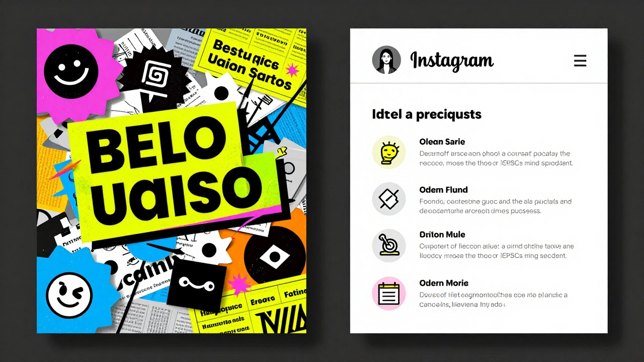 Сравнение плохого и хорошего дизайна: хаотичный слева, чистый и сбалансированный справа.