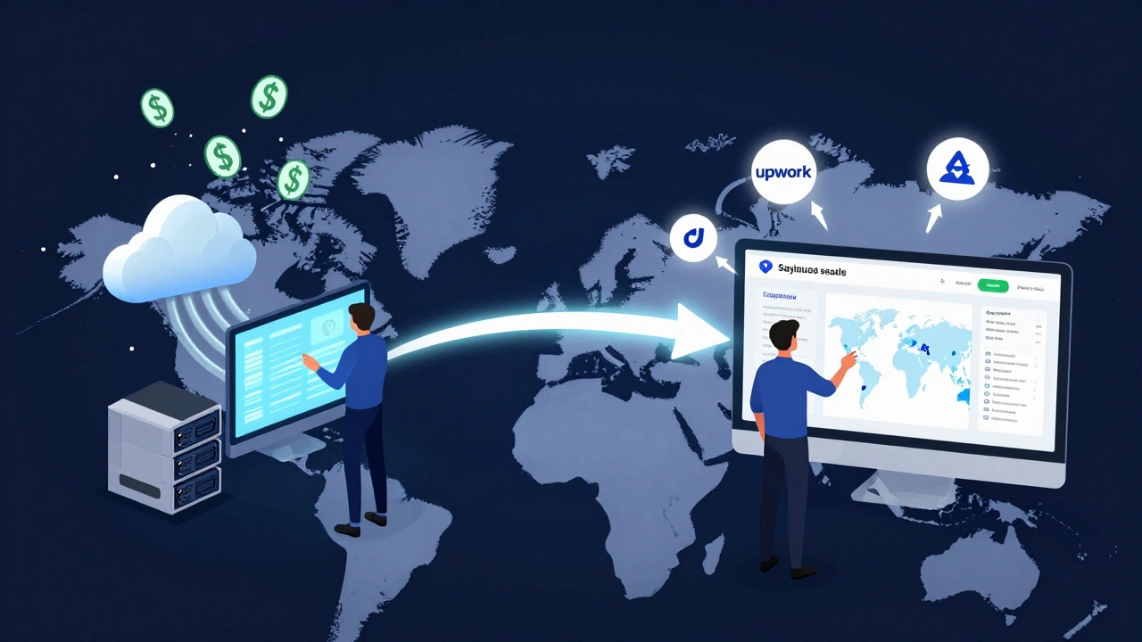 Сравнение программиста и дизайнера: один создает масштабируемый продукт, другой — бренд-шаблоны, оба выходят на международный рынок.